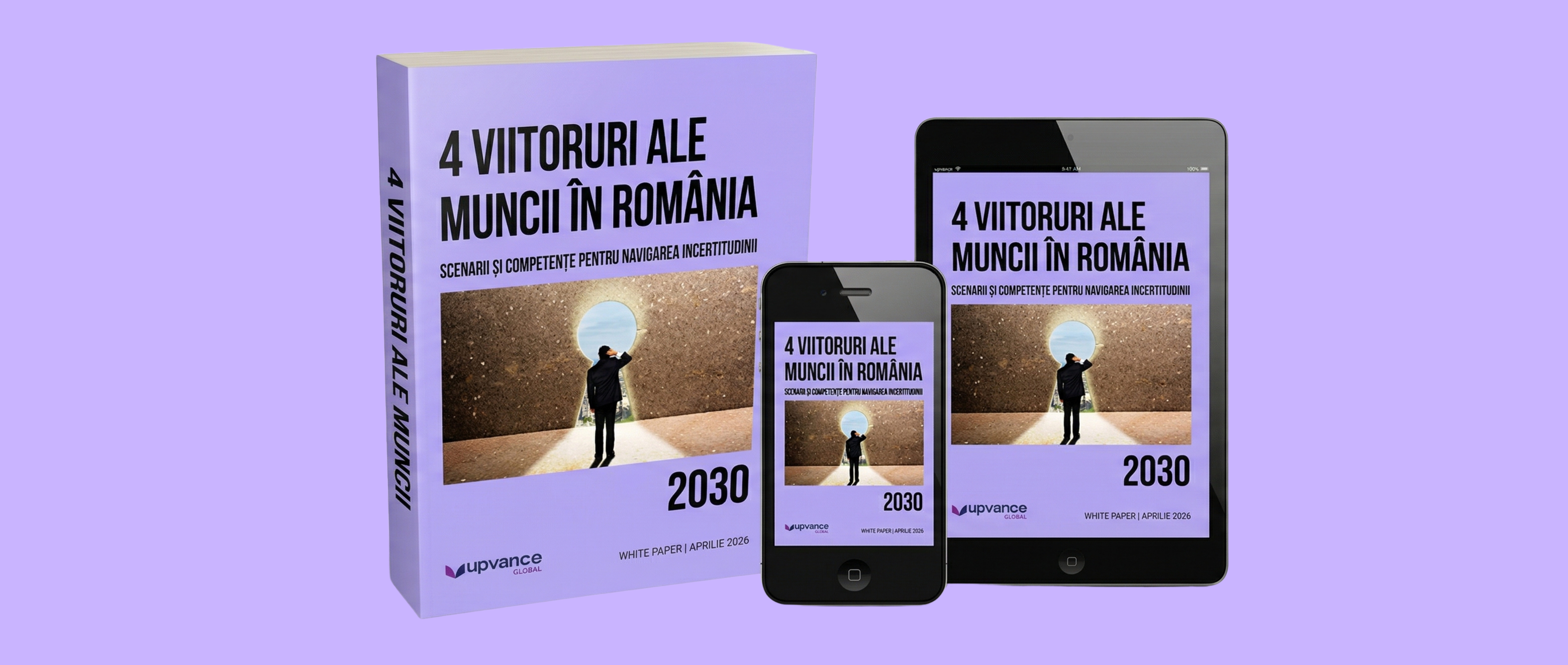 Patru viitoruri ale muncii în România 2030 — copertă raport
